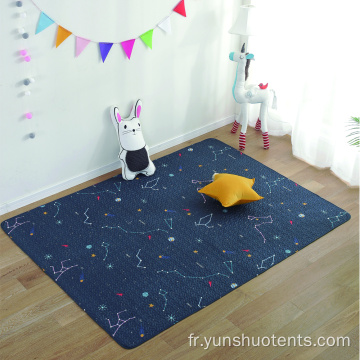 Tapis de jeu pour bébé en pur coton